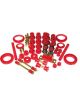 Prothane For 85-93 Ford Mustang Total Kit Red