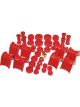 Prothane For 73-79 Ford F150 4wd Total Kit Red