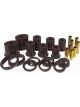 Prothane For 79-98 Ford Mustang Rear Lower Oval Control Arm Bushings…