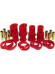 Prothane For 99-04 Ford Mustang Rear Lower Oval Control Arm Bushings Red