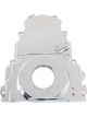 Aeroflow 2-Piece Billet Alloy Timing Cover Chrome For GM LS