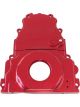 Aeroflow 2-Piece Billet Alloy Timing Cover Red For GM LS