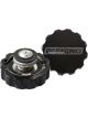 Aeroflow Billet Radiator Cap Small Style Black For 32mm Water Neck AF64-5032BLK