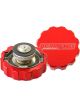Aeroflow Billet Radiator Cap Small Style Red For 32mm Water Neck