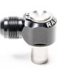 Radium KA24DE Valve Cover Intake 10AN Male Press-Fit Fitting