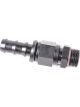 Radium Engineering 10AN 2-Piece Push-Lok Straight Hose End 5/8in