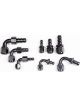 Radium Engineering 8AN 120Deg Pushlok Hose End