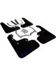 Rally Armor For 2017+ Subaru Impreza UR Black Mud Flap w/ Blue