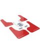 Rally Armor For 2019 Subaru Forester UR Red Mud Flap w/ White Lo
