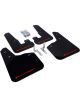 Rally Armor For 2010+ Subaru Legacy UR Black Mud Flap w/ Red Lo
