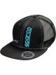 Sparco Cap Flat Visor 1977 Black