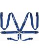 Sparco Belt 6pt 3in Steel Blue