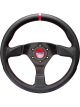 Sparco Steering Wheel R383 Champion Black Leather / Red Stiching