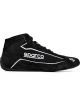 Sparco Shoe Slalom+ Fab 48 BLK/BLK