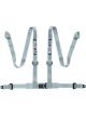 Sparco Belt 2 Inch Silver 4Pt Blt-In