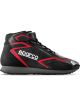 Sparco Shoe Skid+ 46 Black/Red