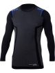 Sparco Undershirt K-Carbon Black/Blue