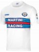 Sparco T-Shirt Martini-Racing XS White
