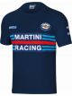 Sparco T-Shirt Martini-Racing Medium Navy