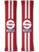 Sparco Belt Pad 77 Line Red