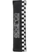 Sparco Belt Pad Checkered Black Thin