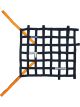 Sparco Window Net Fia Navy Blue