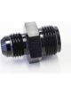 Aeroflow Inverted Seat Adapter 11/16 Inch-18 to -6AN Black
