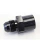Aeroflow Metric Female O-Ring Seal M14 x 1.5 to -6AN Adapter Black