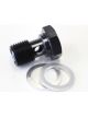 Aeroflow Alloy Banjo Bolt M16 x 1.5 Black