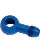 Aeroflow Alloy AN Banjo Fitting 8mm to -3AN Blue