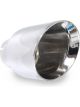 Stainless Works Conical Double Wall Slash Cut Exhaust Tip 4in Body 3in…