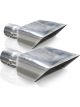 Stainless Works Hot Rod Box Exhaust Tips 2in Inlet
