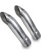 Stainless Works Short Turn Down Tips- 2 1/4in ID Inlet 2 1/4in Body