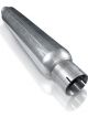 Stainless Works 2.25in SMOOTH TUBE MUFFLER MILL FINISH
