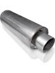 Stainless Works 2.25in VINTAGE ROUND MUFFLER