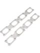 Stainless Works For Chevrolet LT5 Flat Rectangular Port Header 304SS Exh…