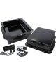 Aeroflow Black 3 Inch Transmission Pan + Filter Extension Black