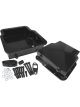Aeroflow Black 3.25 Inch Transmission Pan + Filter Extension