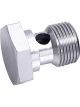 Aeroflow Alloy Banjo Bolt 3/8 Inch-20 Silver
