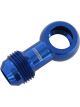 Aeroflow Alloy AN Banjo Fitting 18 x 1.5 mm to -10AN Blue