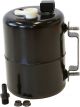 Aeroflow Brake Vacuum Reservoir Tank + Mounts & Fittings Black