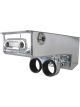Aeroflow Dual EFI Pump Under Car Surge Tank Polished