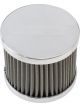 Aeroflow S/Steel Billet Breather with -8AN Female Thread Polished