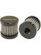 Aeroflow S/Steel Billet Breather With -6AN Female Thread Black