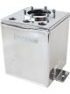 Aeroflow Single EFI Pump Surge Tank Polished Use With AF49-1014 Pump
