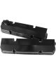 Aeroflow Fabricated Valve Covers Black For Holden Late V8