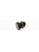 Aeroflow Bolt In Breather Bulkhead -10 Black