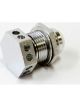 Aeroflow Bolt In Breather Bulkhead -12 Silver