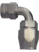 Aeroflow Kryptalon Full Flow Swivel 90 Degree Hose End -8AN Titanium AF7823-08