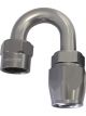 Aeroflow Kryptalon Full Flow Swivel 180 Degree Hose End -8AN Titanium AF7826-08